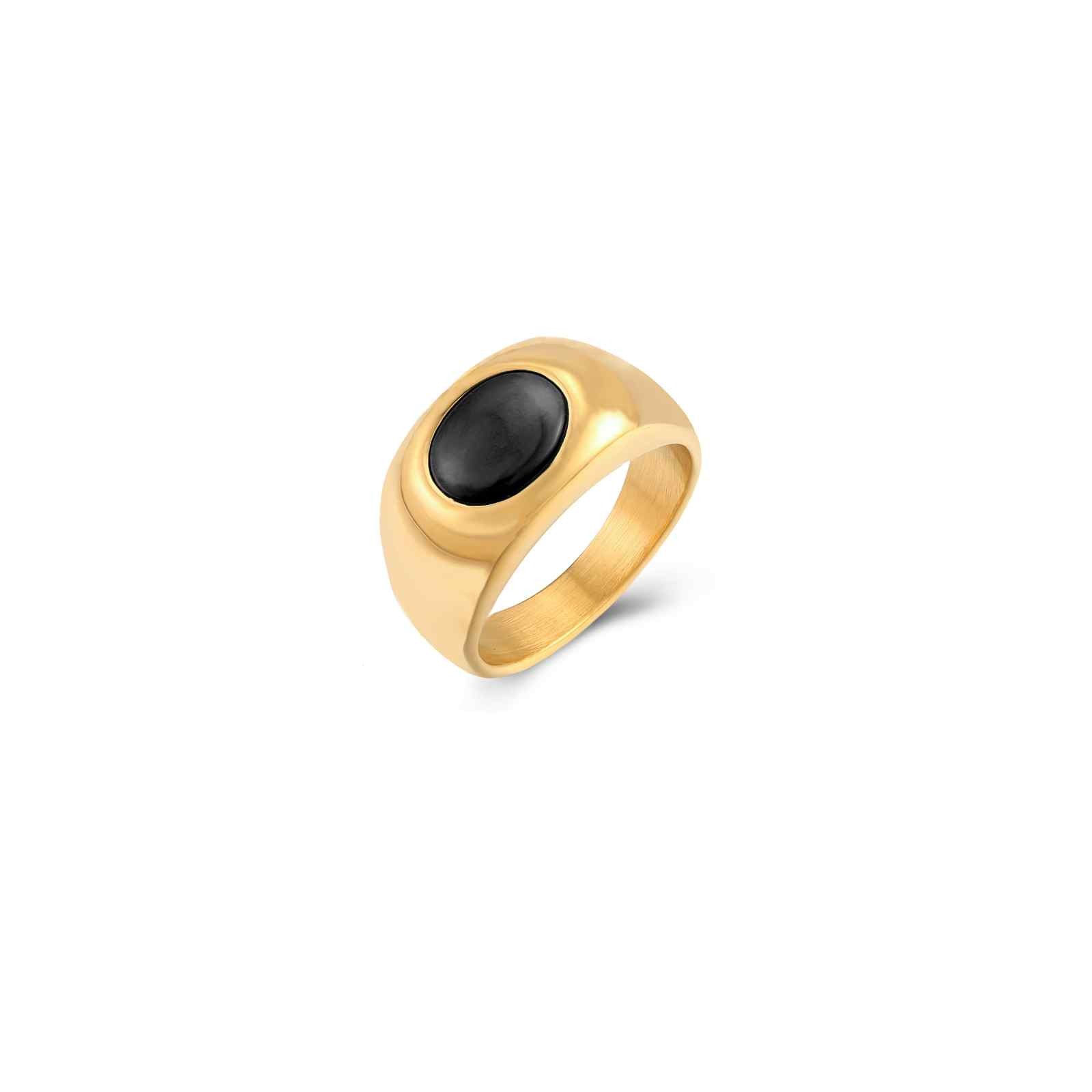 Anillo Onix Negro BISUTER A Tienda de bisuter a online Do a So